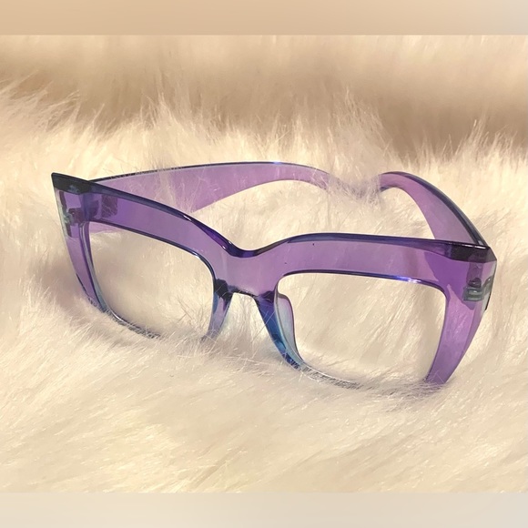 NWT Vintage Cateye Sunglasses Retro Anti-Blue Light Trendy Frame Stylish - Picture 4 of 7